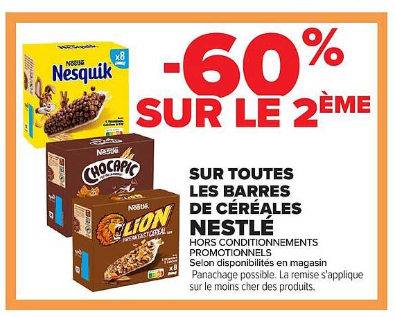 60% SUR LE 2ÈME