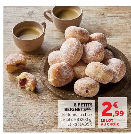 8 PETITS BEIGNETS