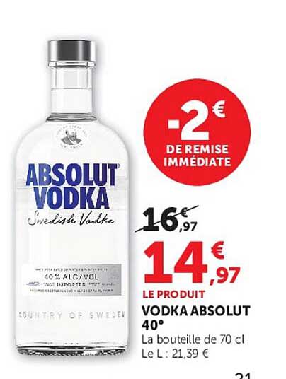ABSOLUT VODKA
