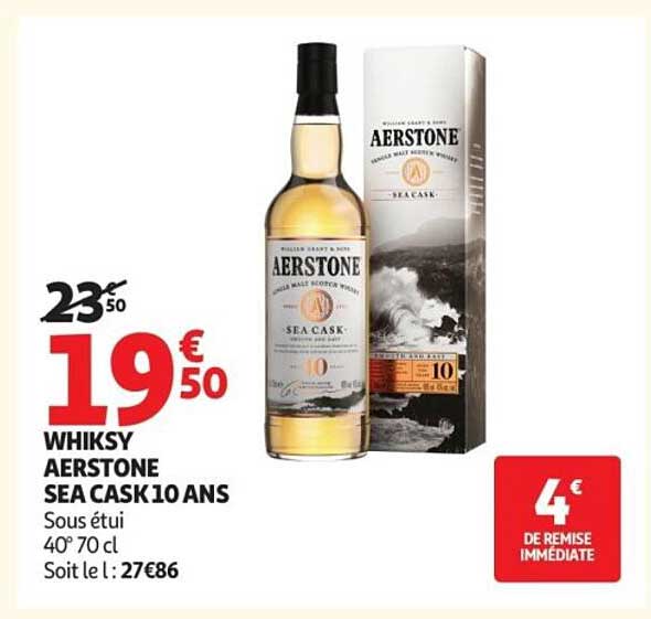 AERSTONE SEA CASK 10 ANS