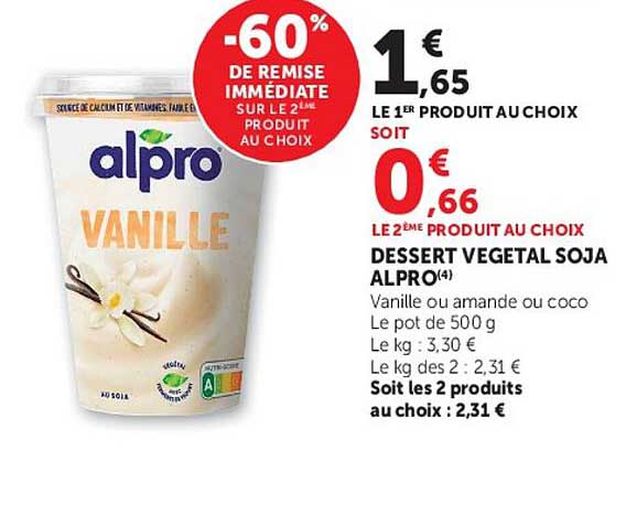 alpro VANILLE