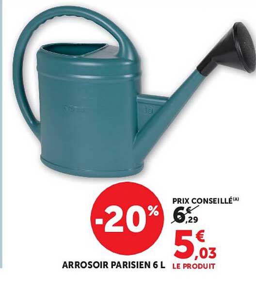 ARROSOIR PARISIEN 6 L