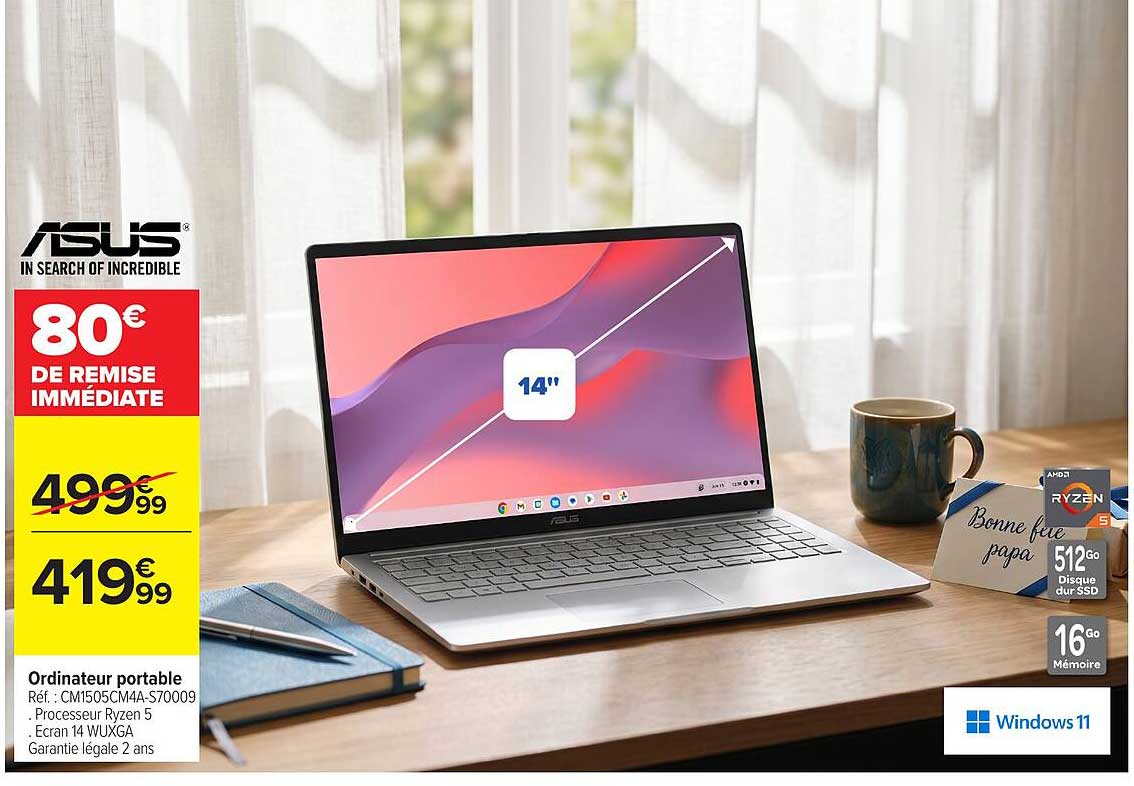 ASUS Ordinateur portable
