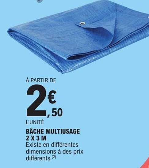 BÂCHE MULTIUSAGE
