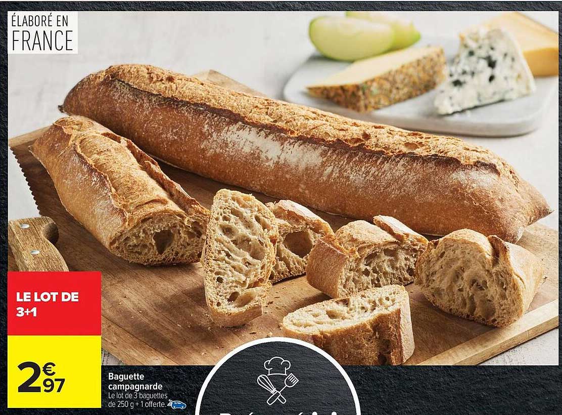 Baguette campagnarde