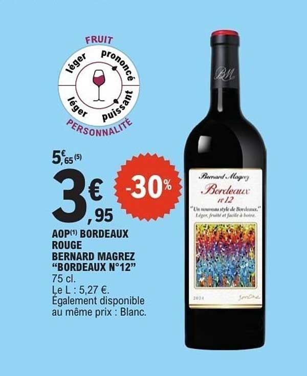 Bernard Magrez Bordeaux N°12