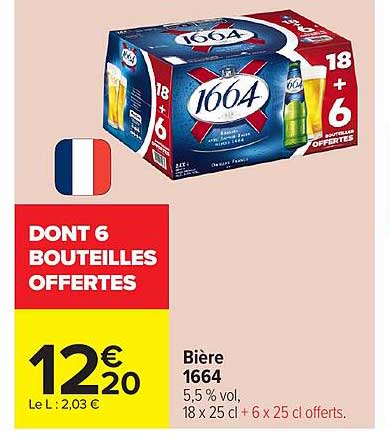 Bière 1664