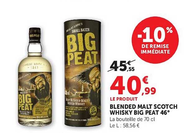 Big Peat Blended Malt Scotch Whisky