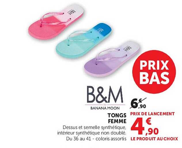 B&M BANANA MOON TONGS FEMME