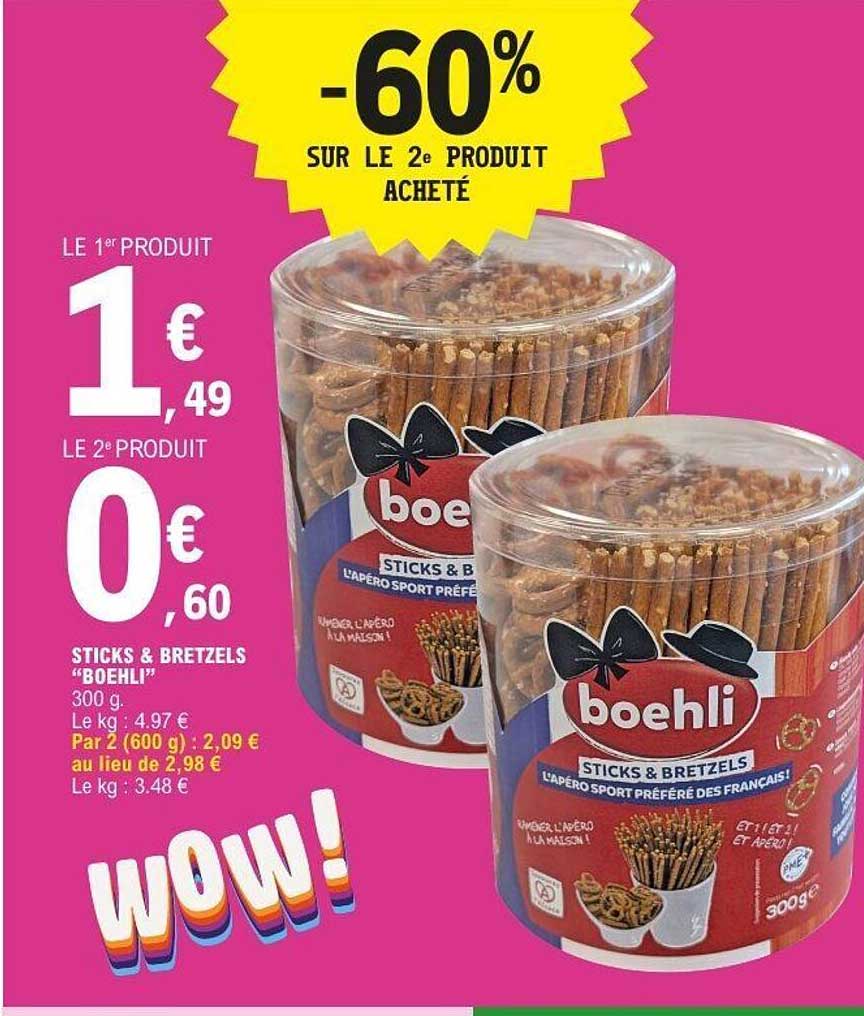 boehli STICKS & BRETZELS
