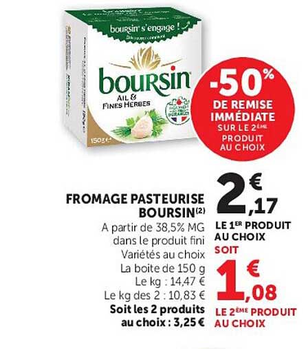Boursin Ail & Fines Herbes