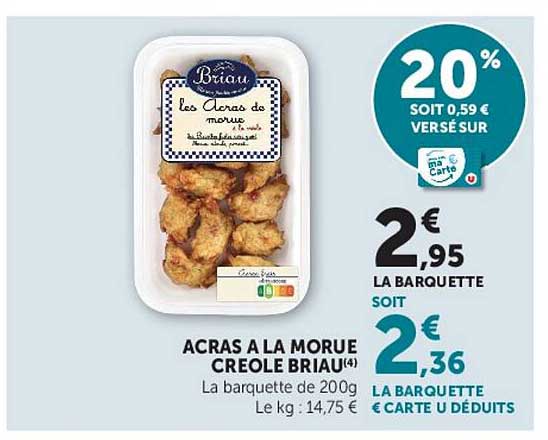 Briau Les Acras de morue Creole
