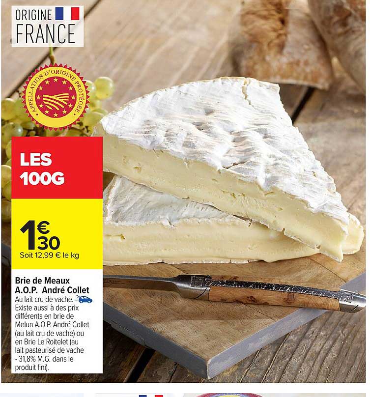 Brie de Meaux A.O.P. André Collet