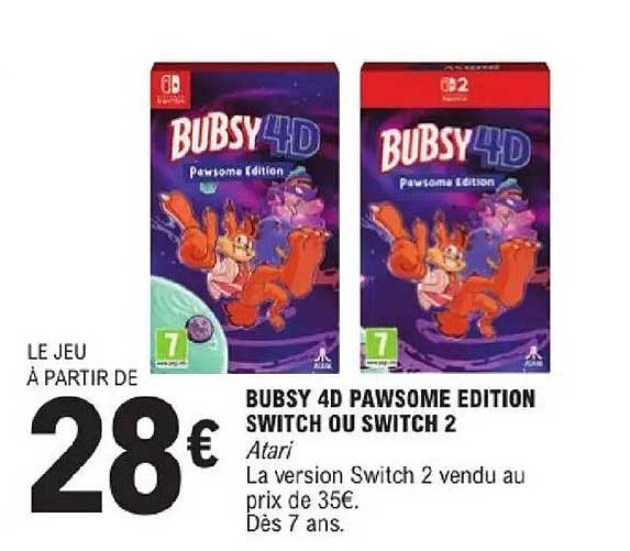 BUBSY 4D PAWSOME EDITION