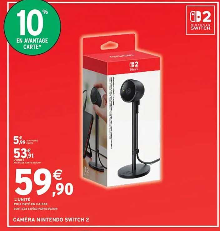 CAMÉRA NINTENDO SWITCH 2