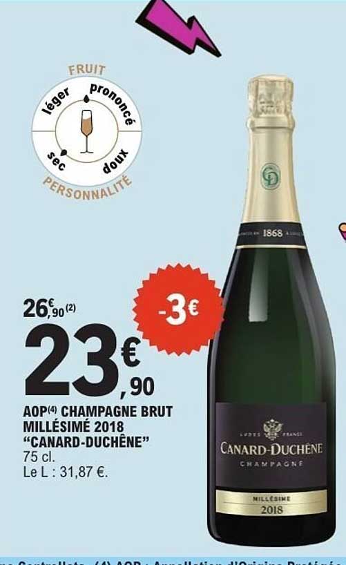 Canard-Duchêne Champagne Brut Millésimé 2018