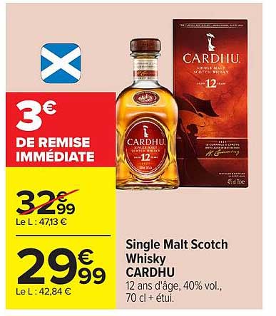 CARDHU Single Malt Scotch Whisky