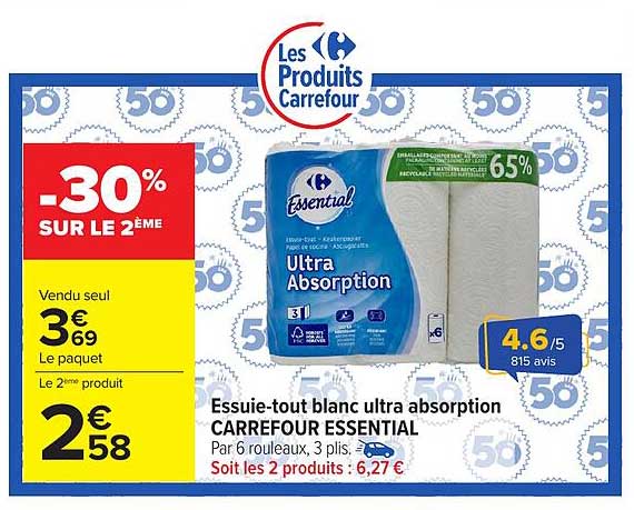 Carrefour Essential Ultra Absorption