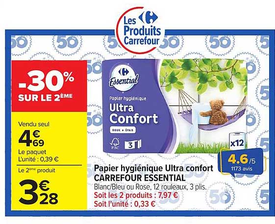 Carrefour Essential Ultra Confort