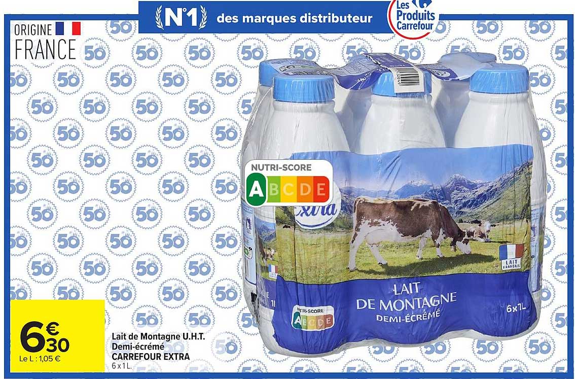 Carrefour Extra Lait de Montagne
