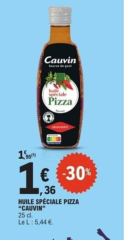 Cauvin Huile spéciale Pizza