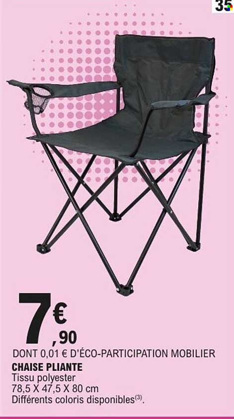 CHAISE PLIANTE