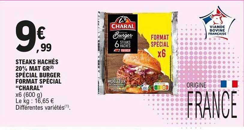 CHARAL Special Burger