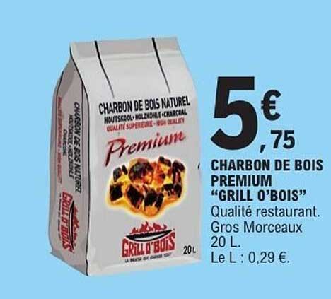 Charbon de bois premium Grill O'Bois
