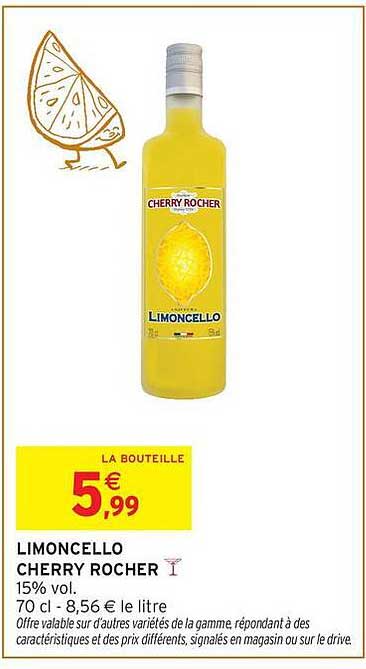 CHERRY ROCHER LIMONCELLO