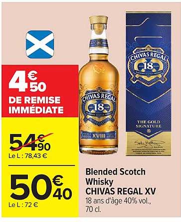 CHIVAS REGAL XV