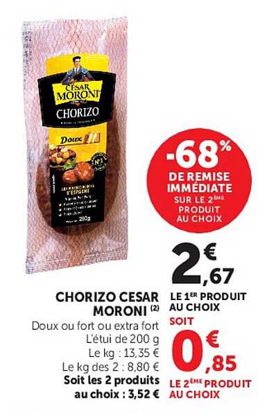 Chorizo Cesar Moroni