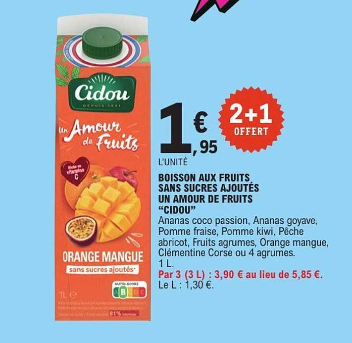 Cidou Un Amour de Fruits
