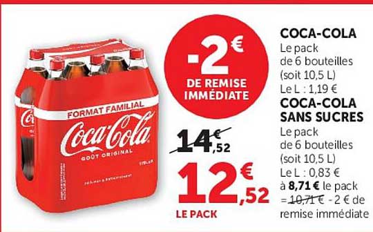 Coca-Cola Sans Sucres