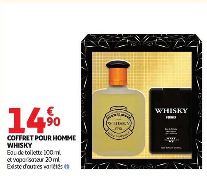COFFRET POUR HOMME WHISKY