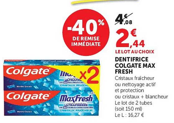Colgate MaxFresh