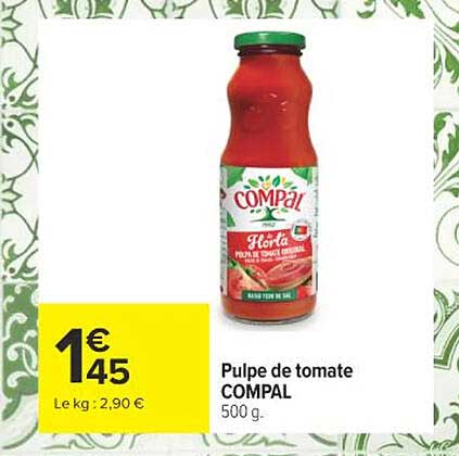 COMPAL Pulpe de tomate