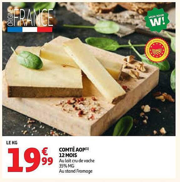 Comté AOP 12 MOIS