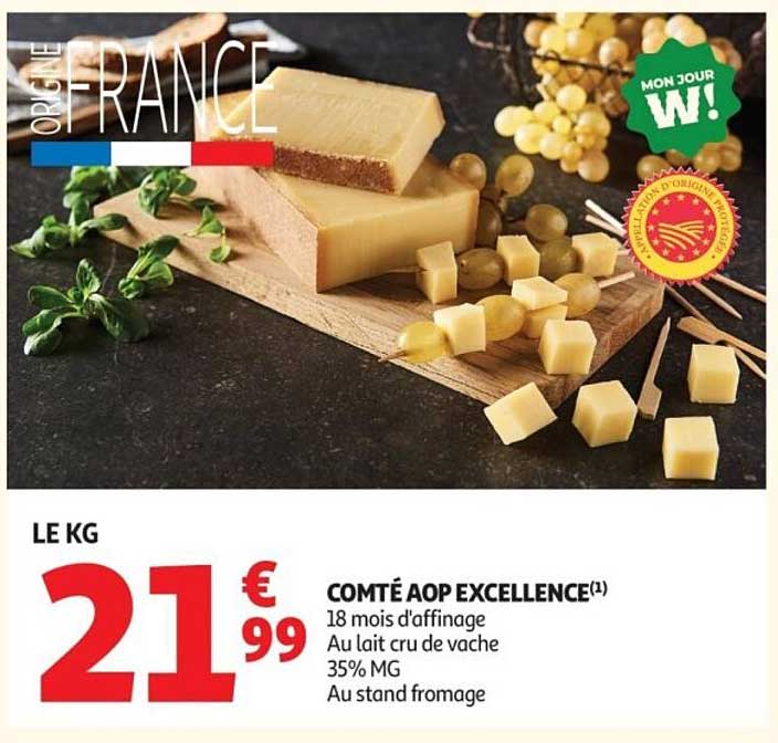 Comté AOP EXCELLENCE