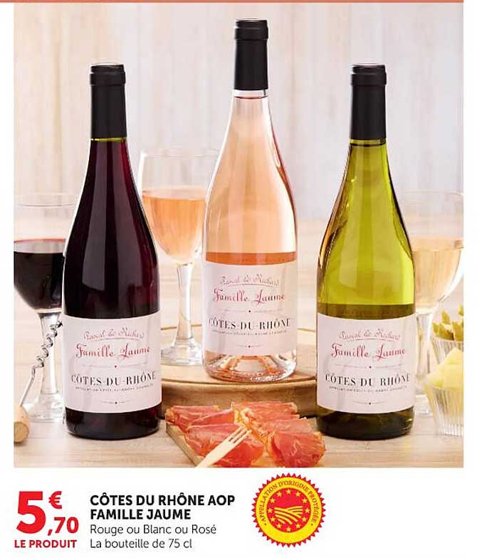 CÔTES DU RHÔNE AOP FAMILLE JAUME