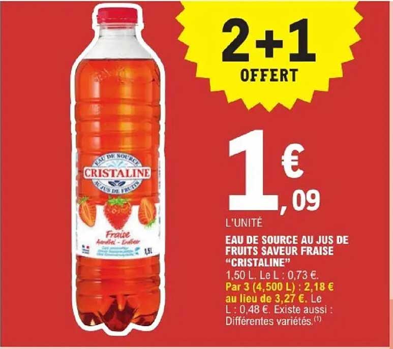 Cristaline Fraise