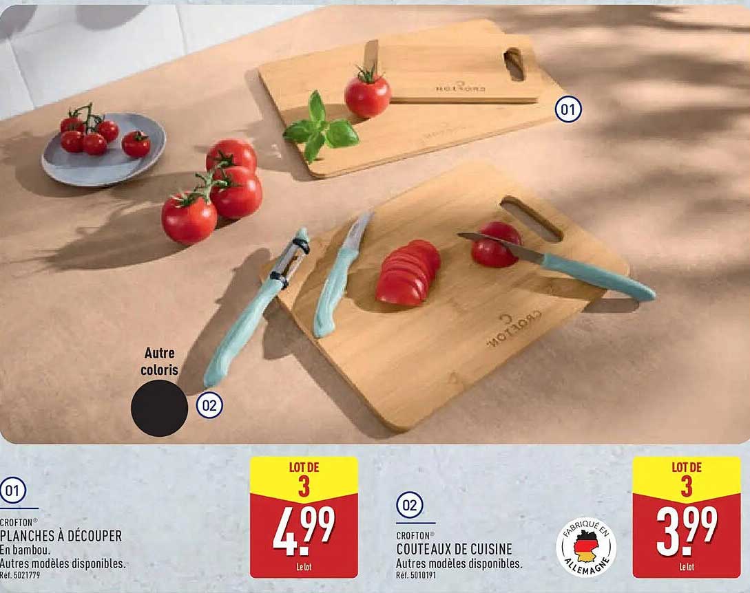 CROFTON COUTEAUX DE CUISINE