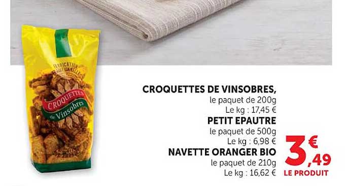 CROQUETTES DE VINSOBRES