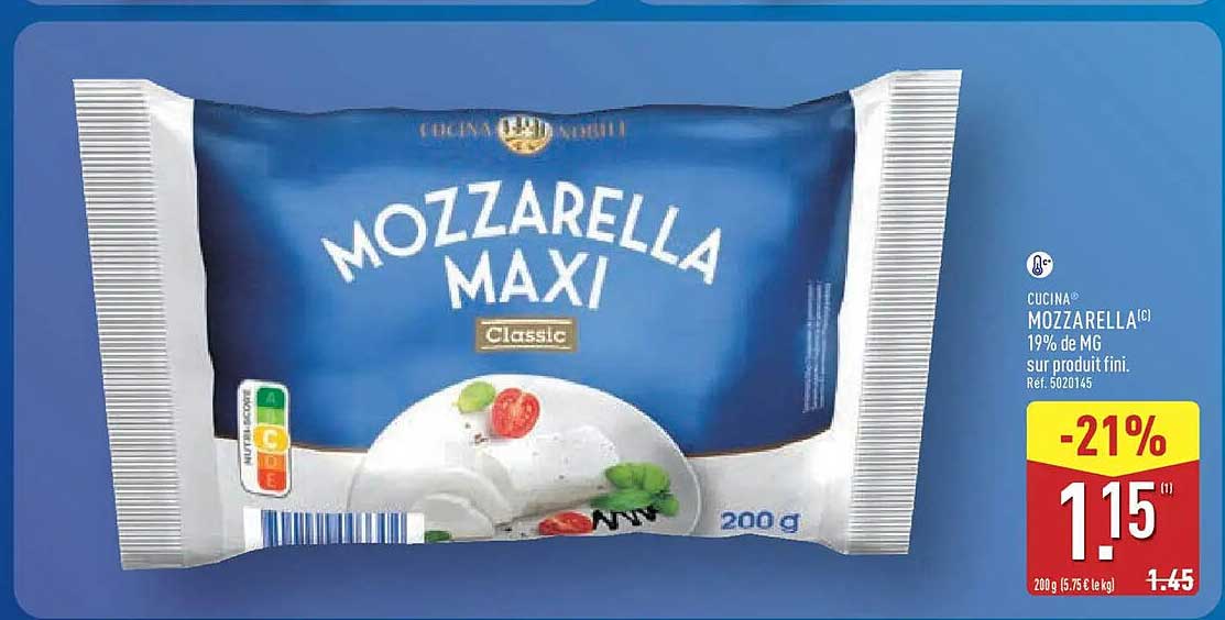 Cucina Mozzarella Maxi
