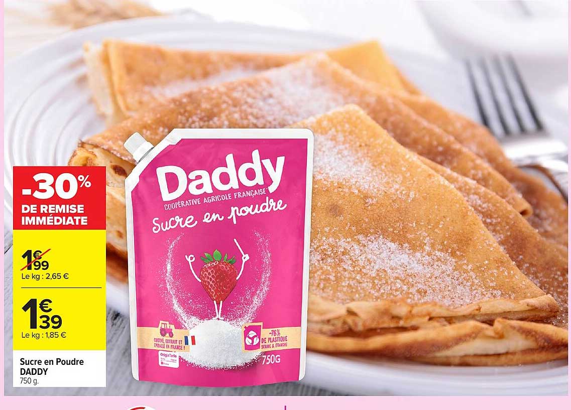 Daddy Sucre en poudre