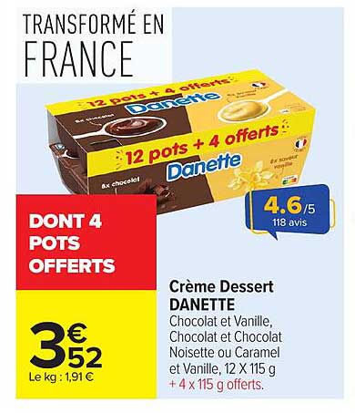 Danette Crème Dessert