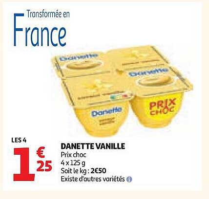 Danette Vanille