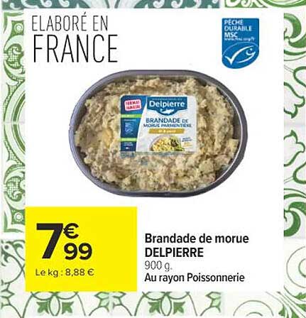 Delpierre Brandade de morue