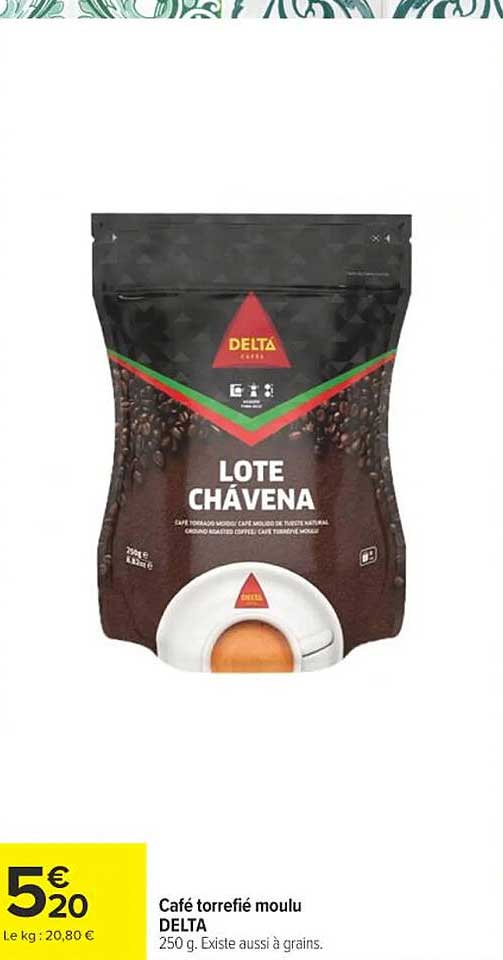 DELTA LOTE CHÁVENA