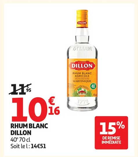 DILLON RHUM BLANC