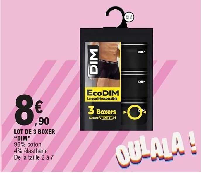DIM EcoDIM 3 Boxers